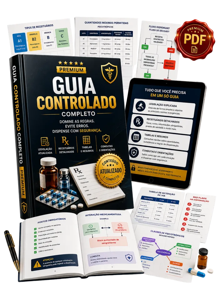 Mockup do Guia Controlado Premium